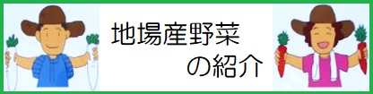 地場産野菜の紹介について